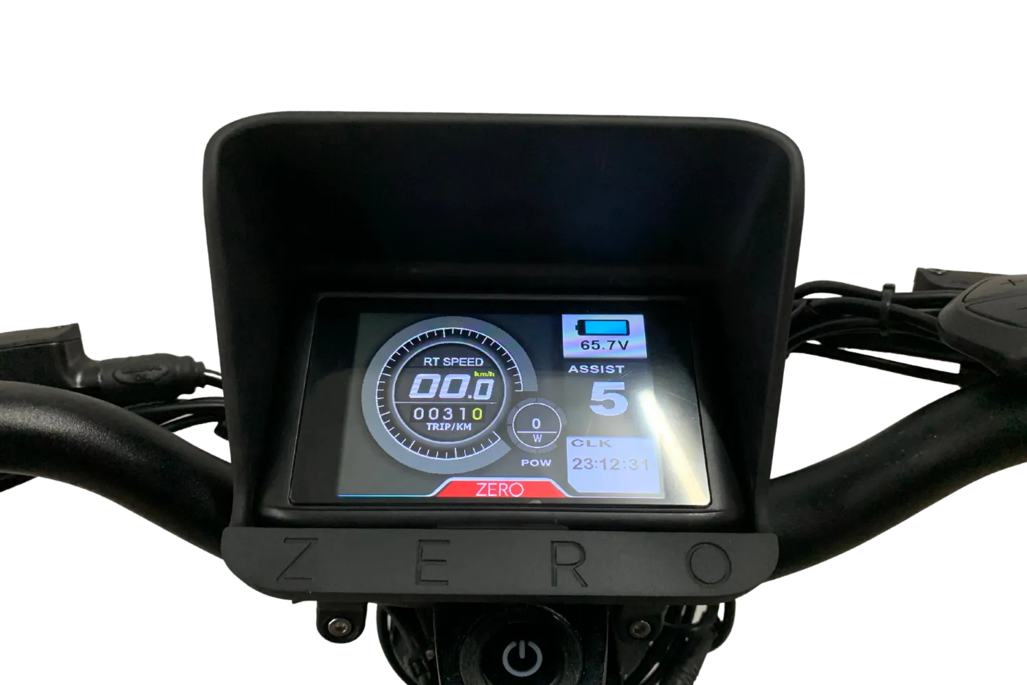 Zero 10X LCD-solskjerm displaybeskyttelse ABS svart