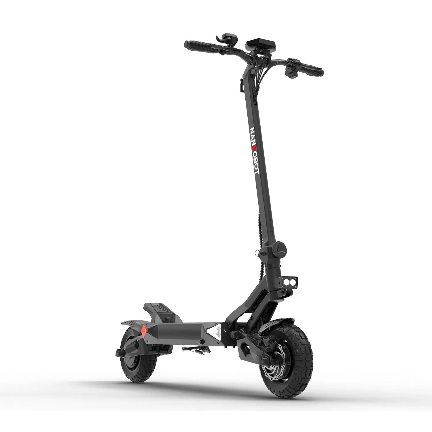 NanRobot R6 elsparkesykkel svart dobbeltmotor