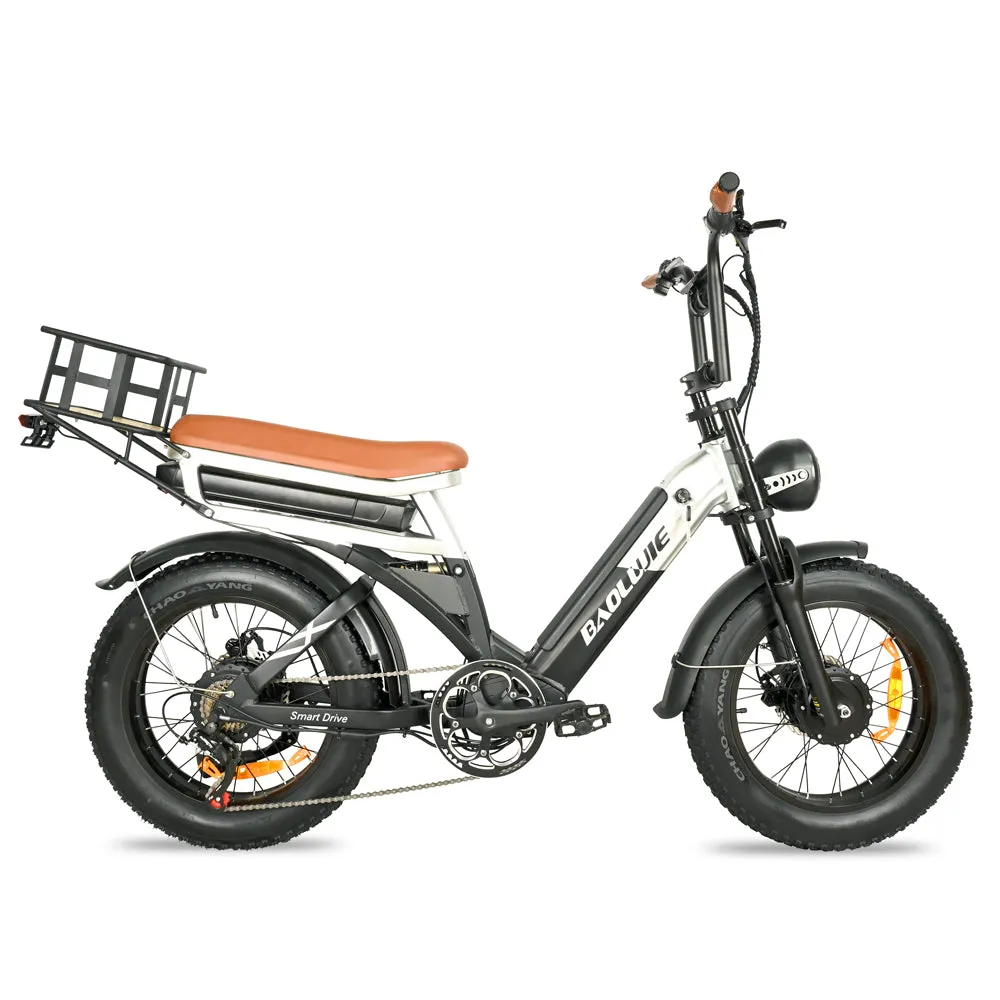 Mankeel DP-2033 elektrisk fatbike dobbeltmotor 169 km