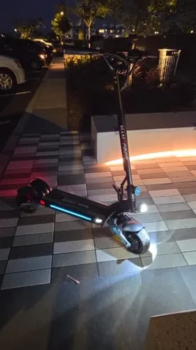 NanRobot Lightning Pro elsparkesykkel Sky Blue uten sete 64 km