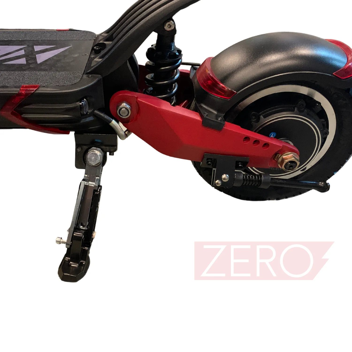 Zero Rugged Kickstand sidestøtte 10X svart justerbar