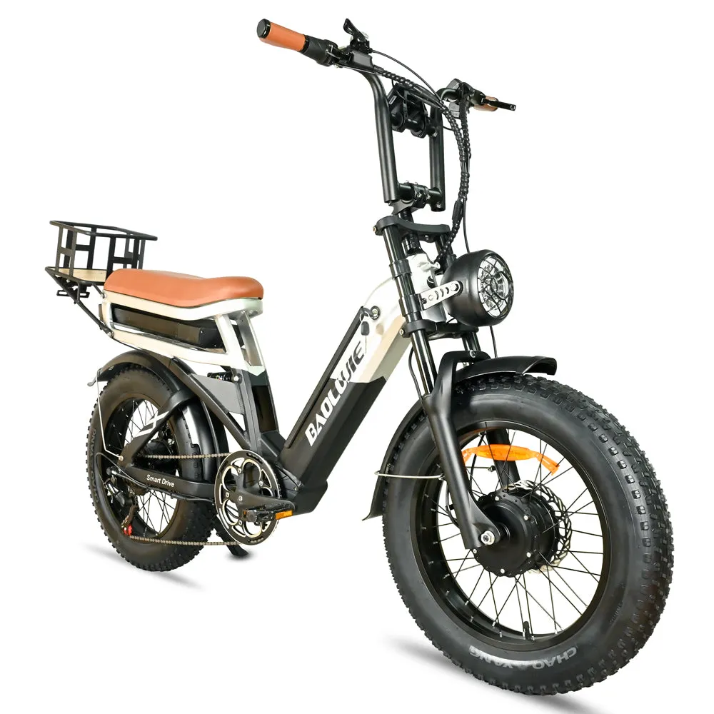 Mankeel DP-2033 elektrisk fatbike dobbeltmotor 169 km
