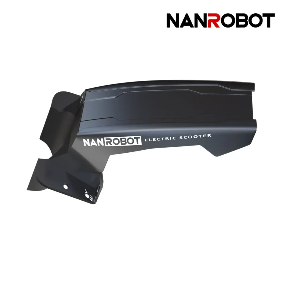 NanRobot N6 bakskjerm elsparkesykkel svart bak