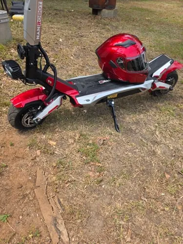 NanRobot N6 bakskjerm elsparkesykkel svart bak