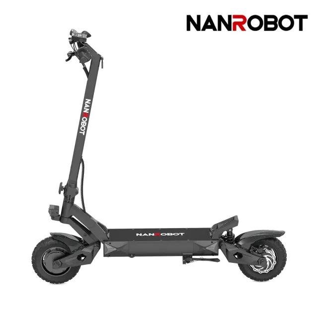 NanRobot R6 elsparkesykkel svart dobbeltmotor