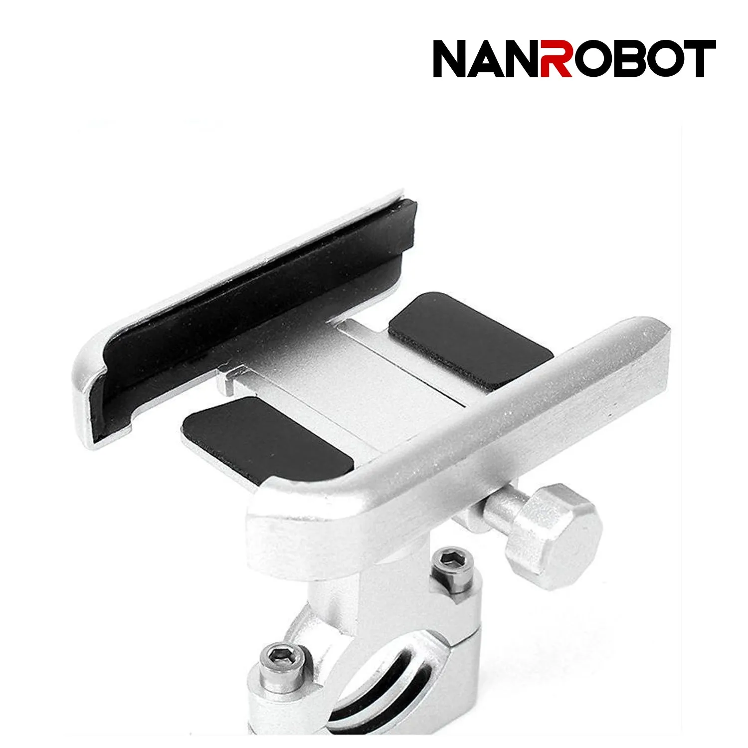NanRobot mobilholder til elsparkesykkel svart 4-6,5"