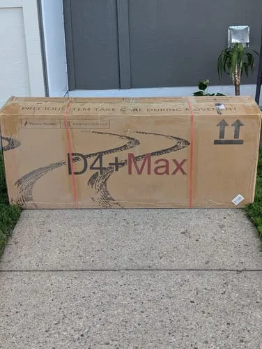 NanRobot D4+ Max elsparkesykkel 52V blå uten sete 2400W