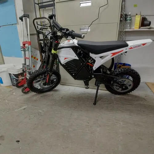 NanRobot GT-R elektrisk dirt bike 2000W svart 136Nm