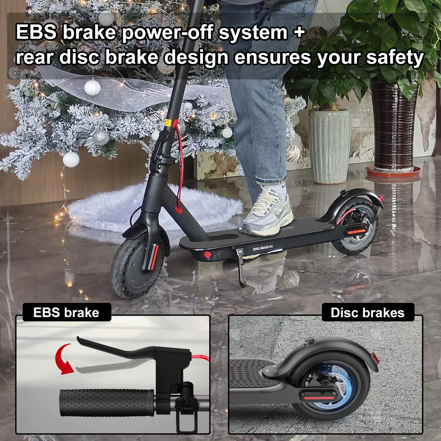 NanRobot Stridepower H1 elsparkesykkel 350W 30 km