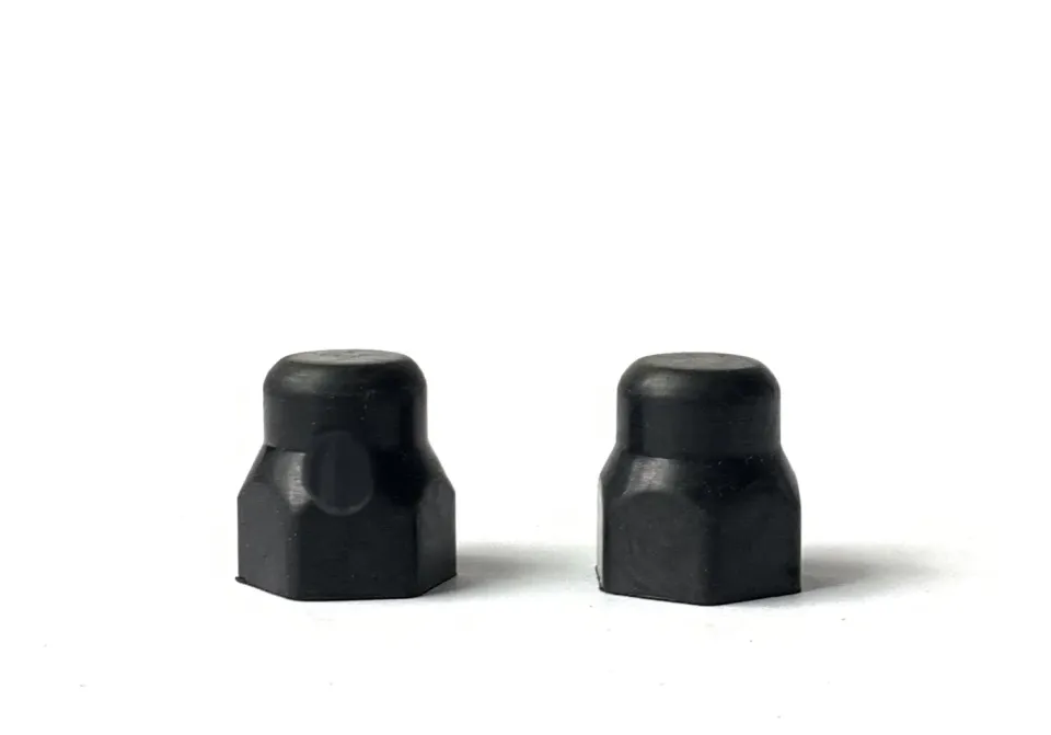 Zero akselmutterdeksel gummi bakhjul