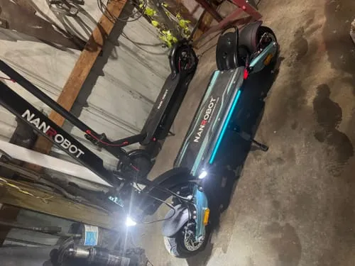 NanRobot Lightning Pro elsparkesykkel Sky Blue uten sete 64 km