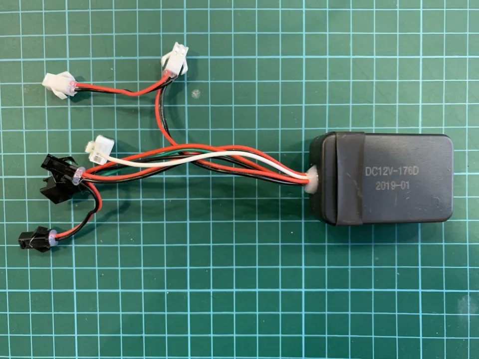 Zero 12V DC-konverter lys 48V/52V/60V til 12V