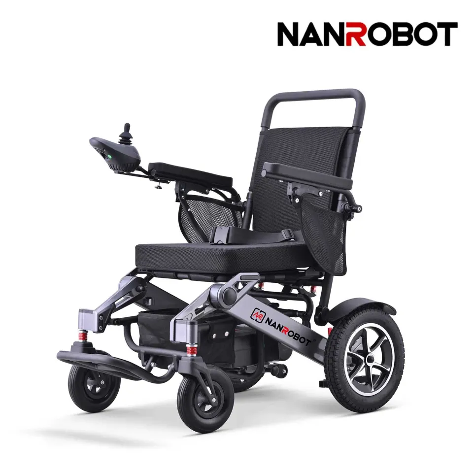 NanRobot W2 elektrisk rullestol 2x250W 24V 25Ah 45 km