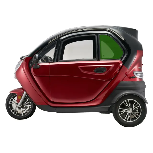 Skand siderute trekantet venstre glass kabinscooter