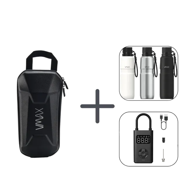 VMAX Rider Bundle veske flaske pumpe svart