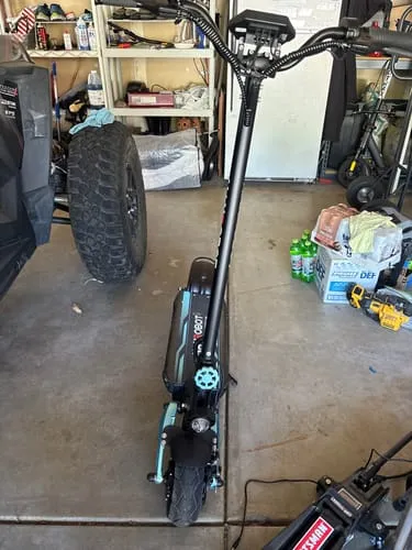 NanRobot Lightning Pro elsparkesykkel Sky Blue uten sete 64 km