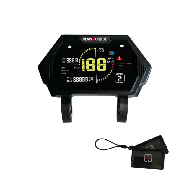 NanRobot D4+MAX senterdisplay NFC reservedel