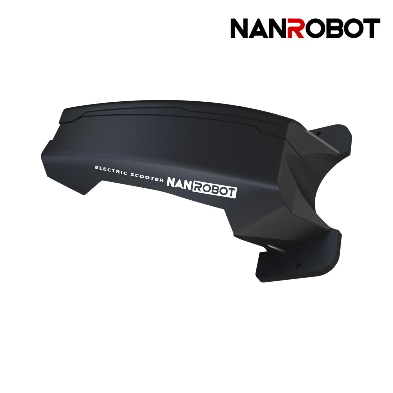 NanRobot N6 bakskjerm elsparkesykkel svart bak