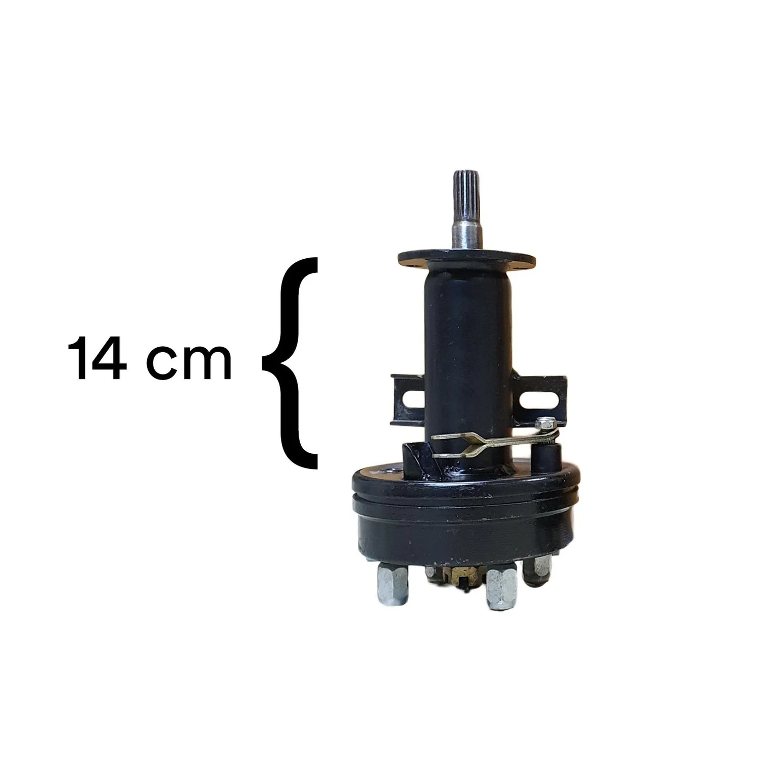 Skand bakaksel 14 cm stål