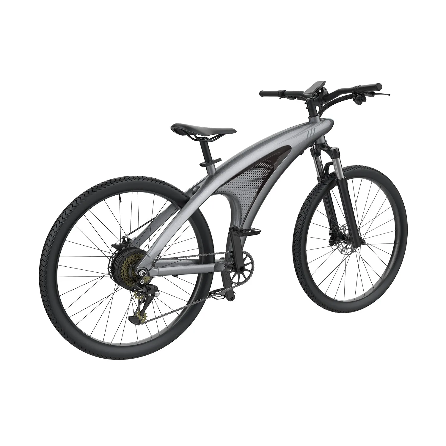 NanRobot Q5 elsykkel grå 650W 27,5" 28mph