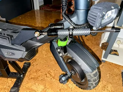 NanRobot D4+ Max frontlys elsparkesykkel enkelt sterkt