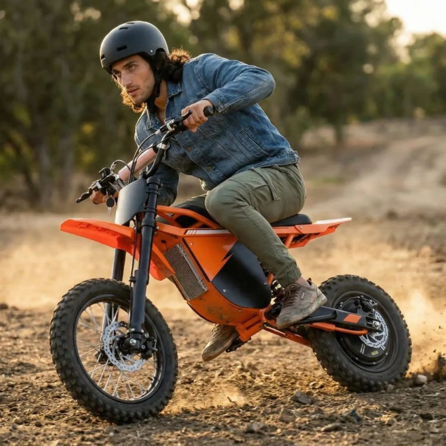 NanRobot KD2W14 elektrisk dirt bike 1000W 50 km