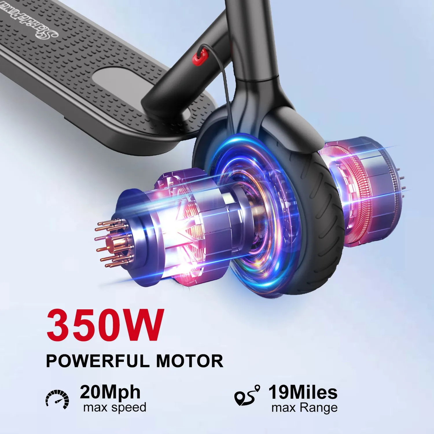 NanRobot Stridepower H1 elsparkesykkel 350W 30 km