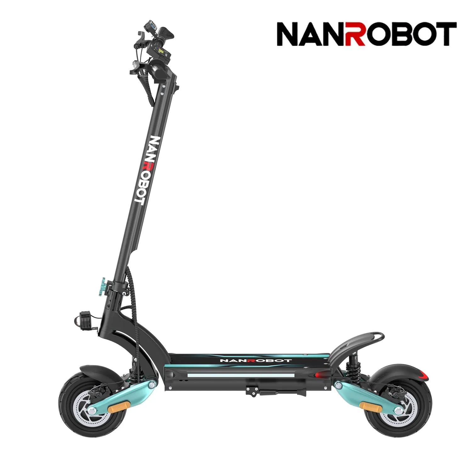 NanRobot Lightning Pro elsparkesykkel Sky Blue uten sete 64 km