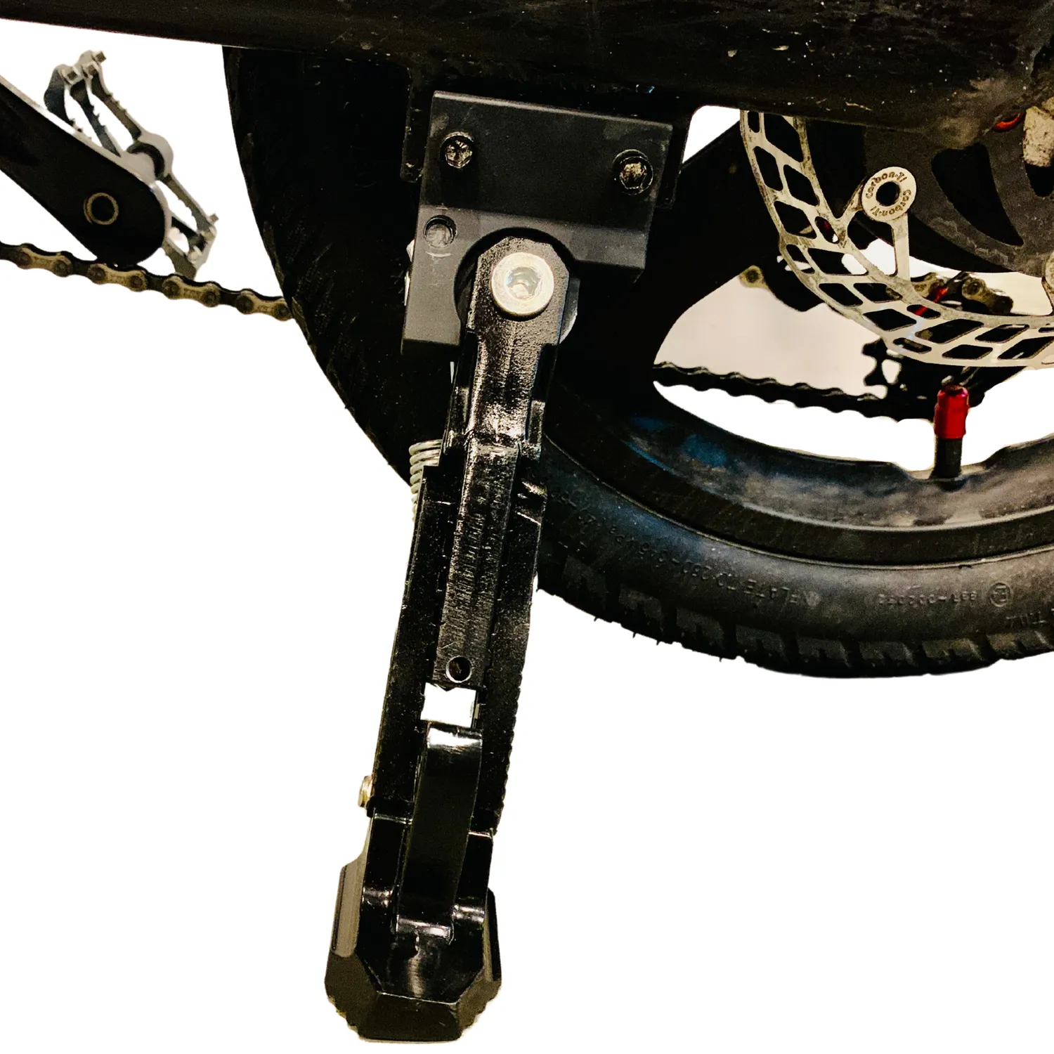 Zero Rugged Kickstand sidestøtte 10X svart justerbar