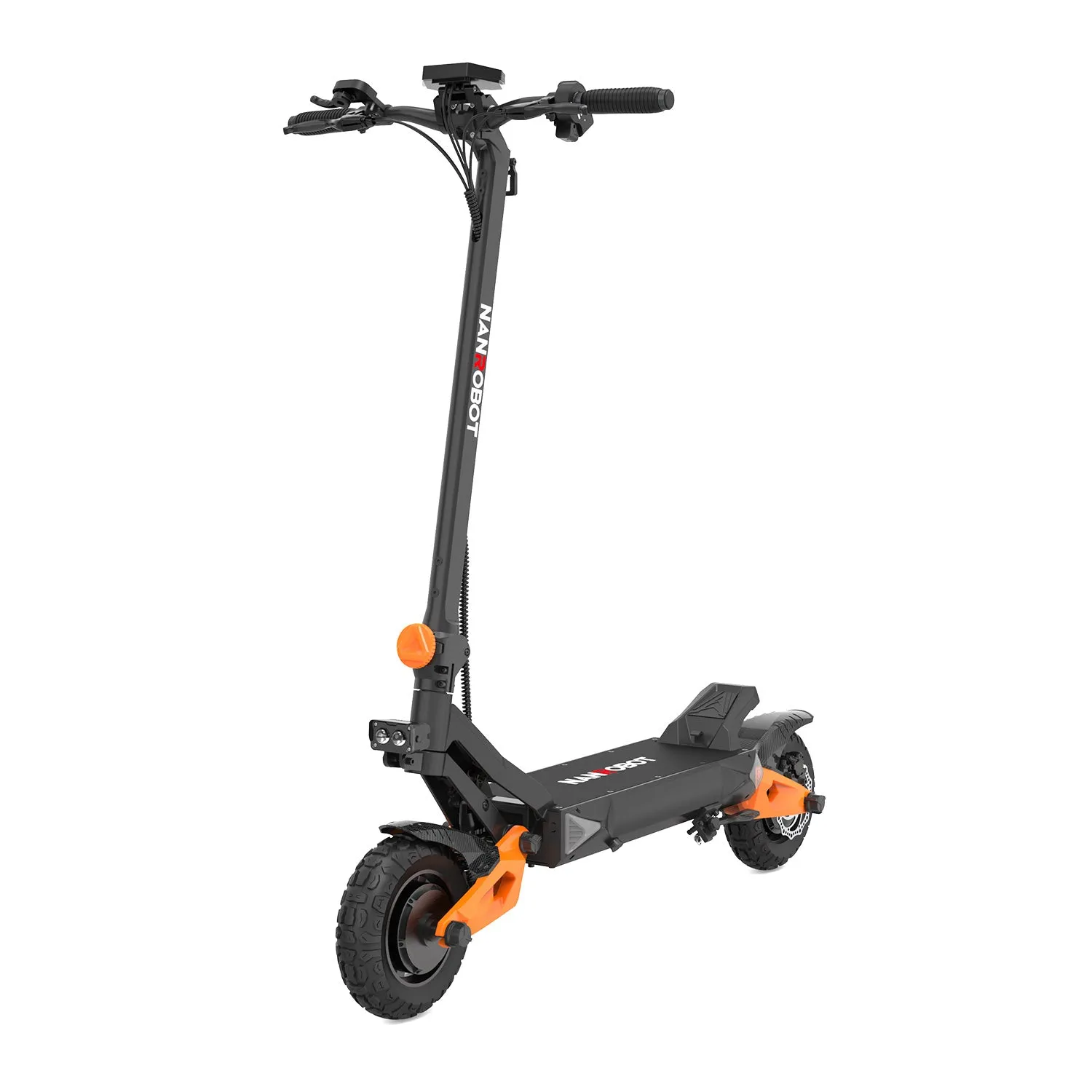 NanRobot R6 elsparkesykkel svart dobbeltmotor