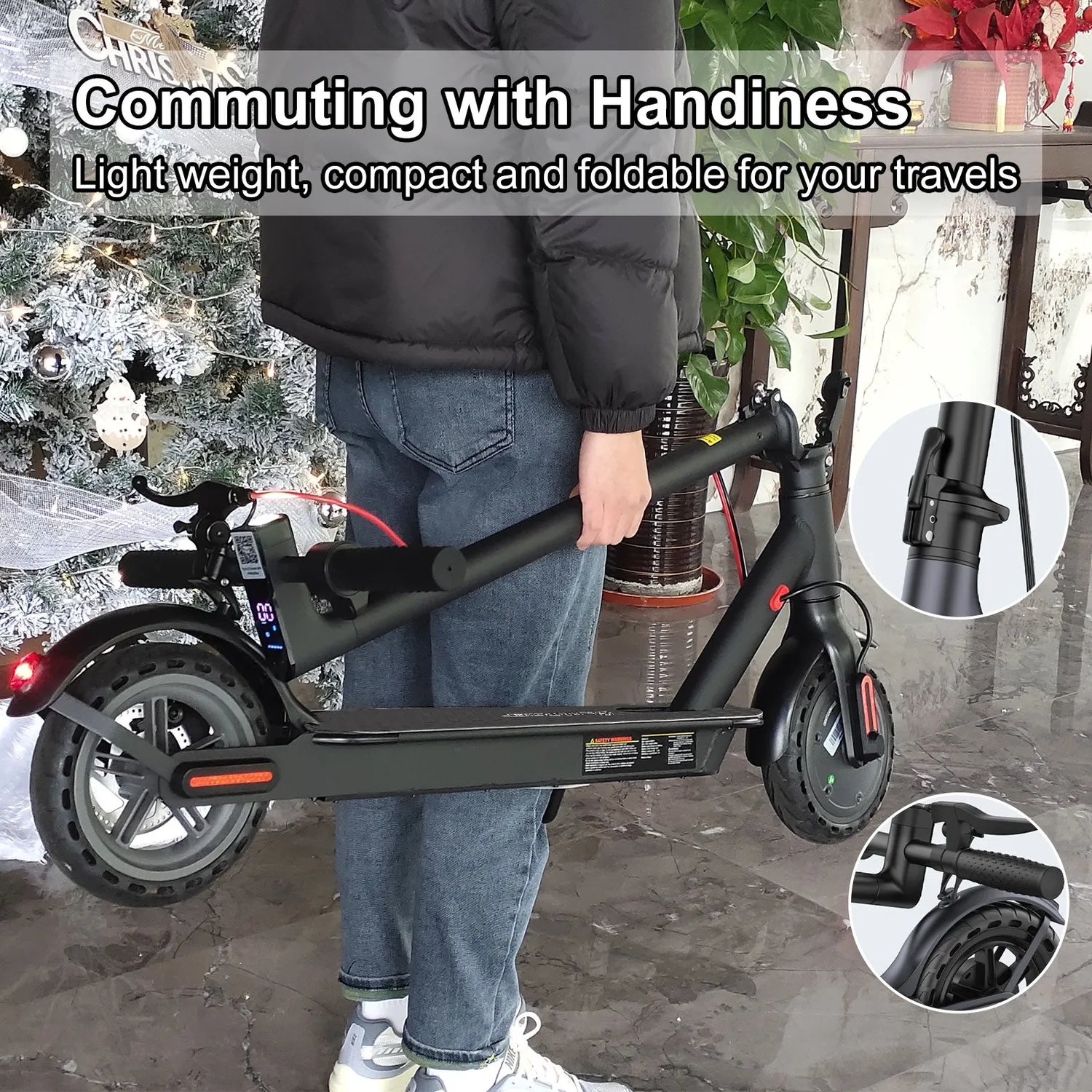NanRobot Stridepower H1 elsparkesykkel 350W 30 km